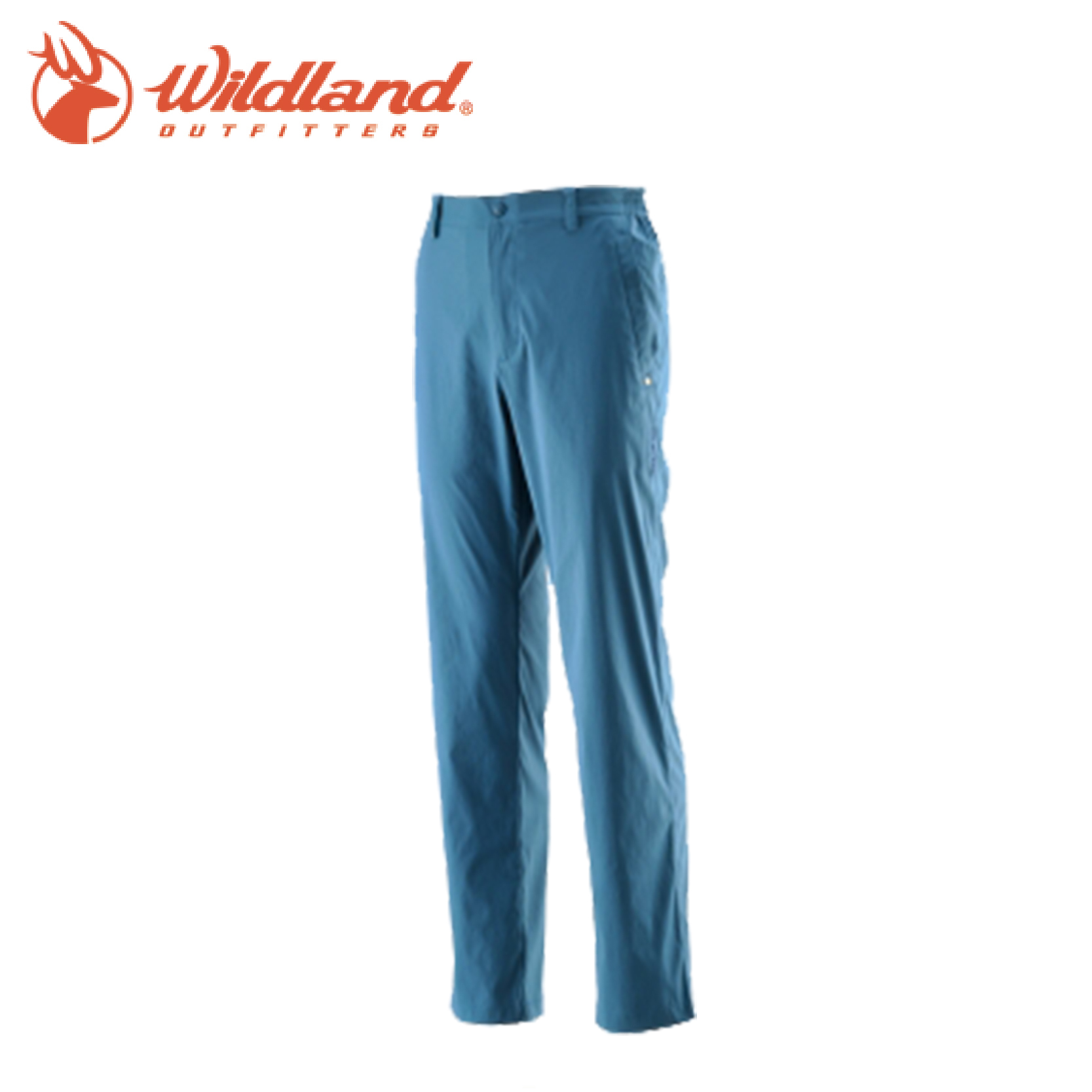 Wildland 荒野 21332 彈性透氣抗UV長褲 男款 (土耳其藍) 抗UV/透氣/排汗/吸濕快乾 21W21332