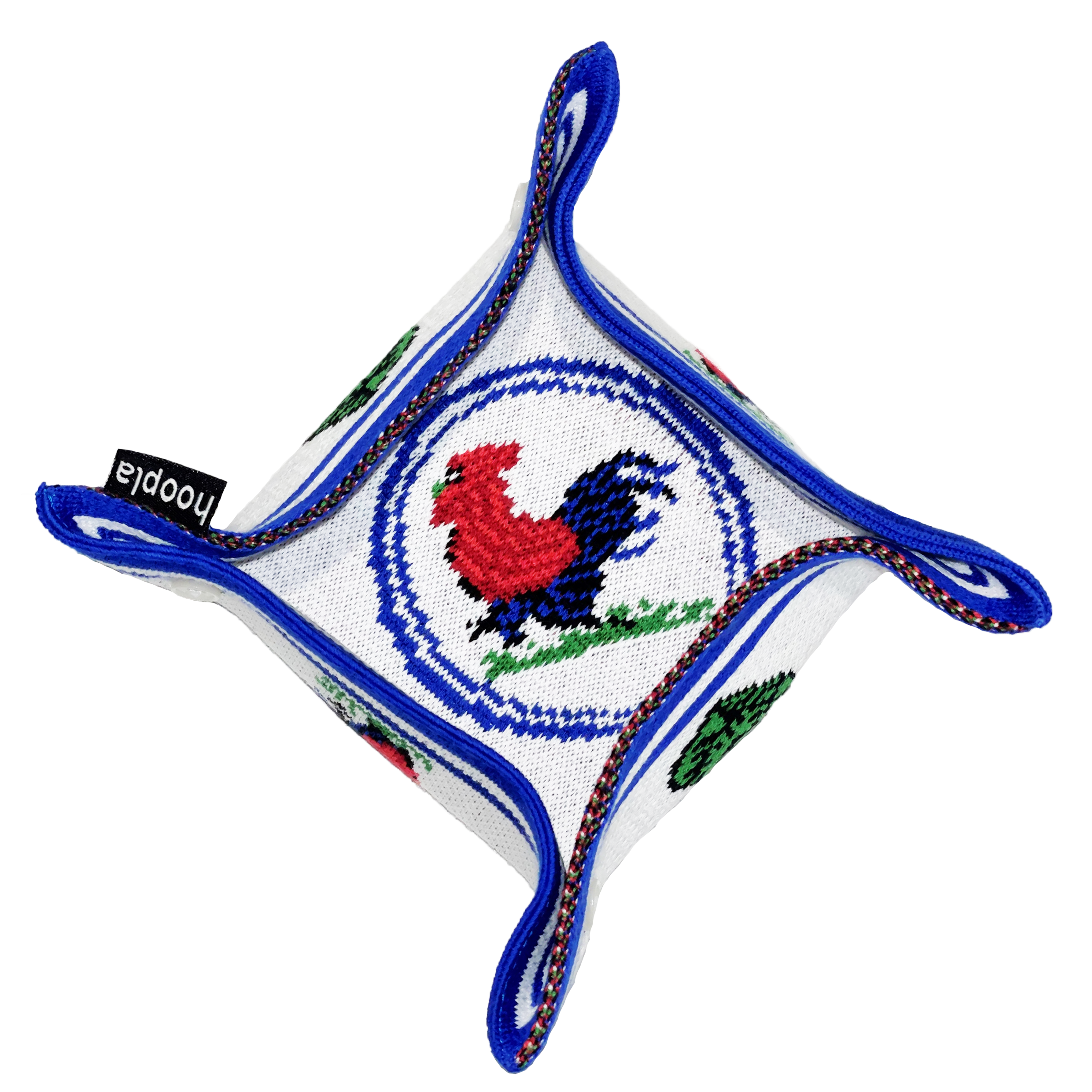 公雞碗圖案首飾鎖匙收納碟