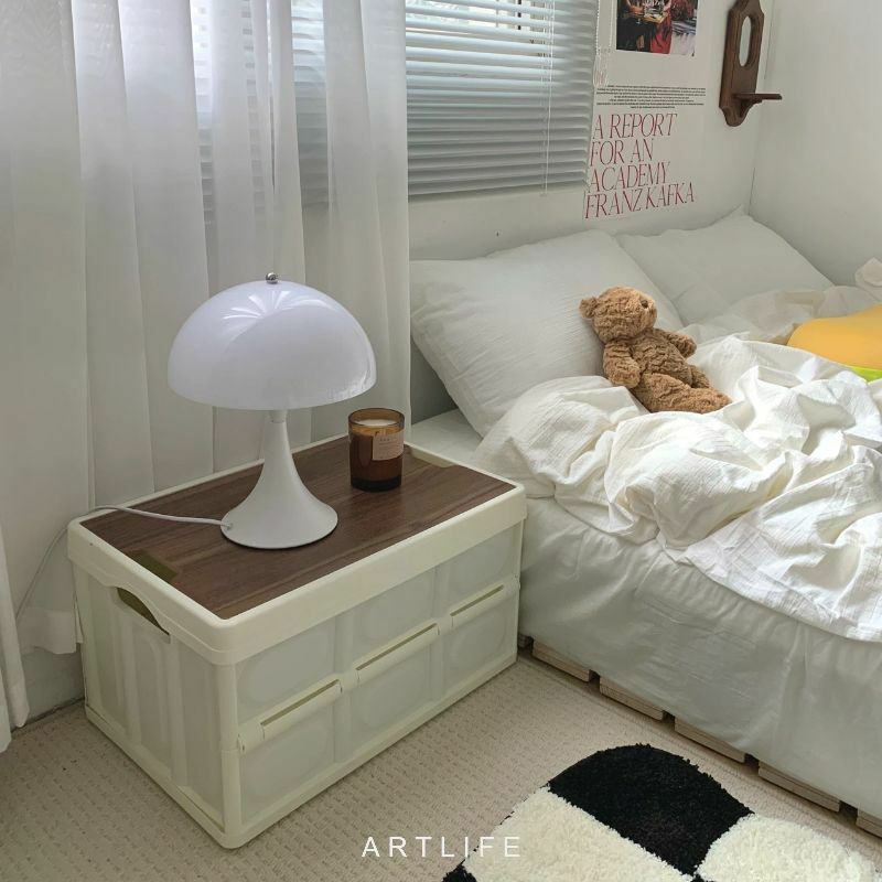 百搭木蓋摺疊收納箱/露營箱