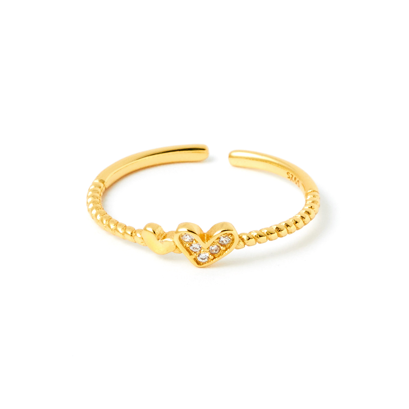 平價飾品,純銀,愛心,鑽,戒指