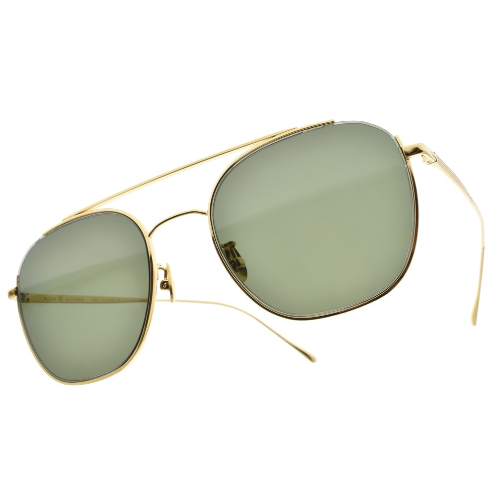 【NINE ACCORD】KISSING IRENE C1 復古率性方形飛官框太陽眼鏡