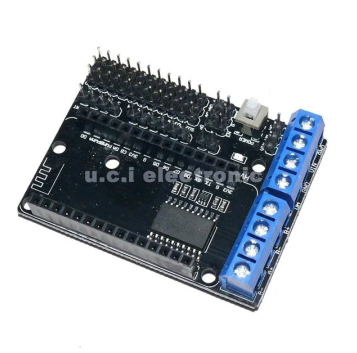 【UCI電子】(14-0-g) 電機驅動擴展板 WIFI L293D ESP8266 12E LUA 物聯網 智能小車