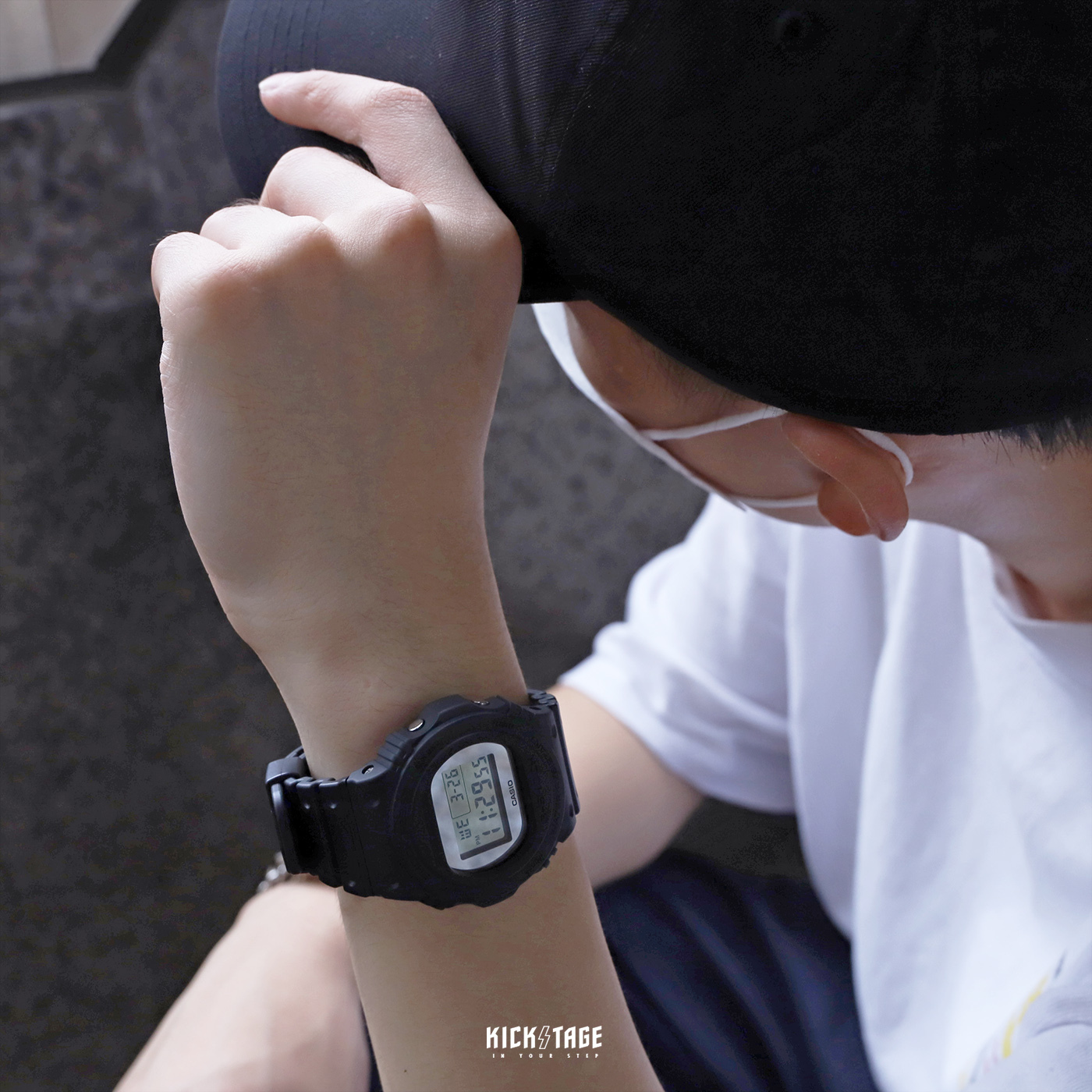 CASIO DW-5700 DW-5700BBMA-1DR 消光黑 鏡面銀 G-SHOCK 35周年 MIRROR 電子錶 卡西歐 手錶【DW5700BBMA1DR】