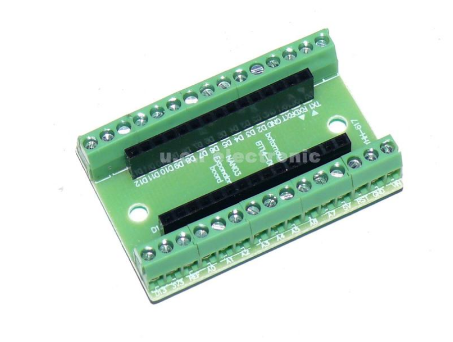 【UCI電子】(5-3) Arduino 全相容 新款 擴展板 NANO IO Shield V1.O簡易擴展板