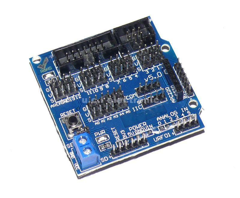 【UCI電子】(3-1) V5.0擴展板 傳感器擴展板 電子積木 Sensor Shield 機器人配件