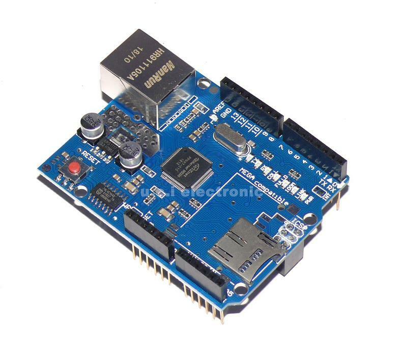 【UCI電子】(13-9) Ethernet W5100 網絡擴展板 SD卡擴展