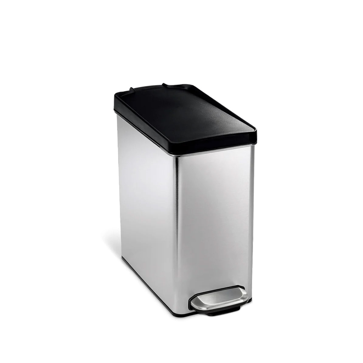 美國品牌SIMPLEHUMAN 10L不銹鋼腳踏垃圾桶【香港行貨】 -CW1180