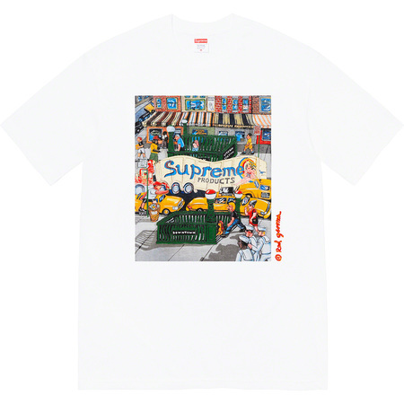 [現貨] Supreme SS22 Manhattan Tee White