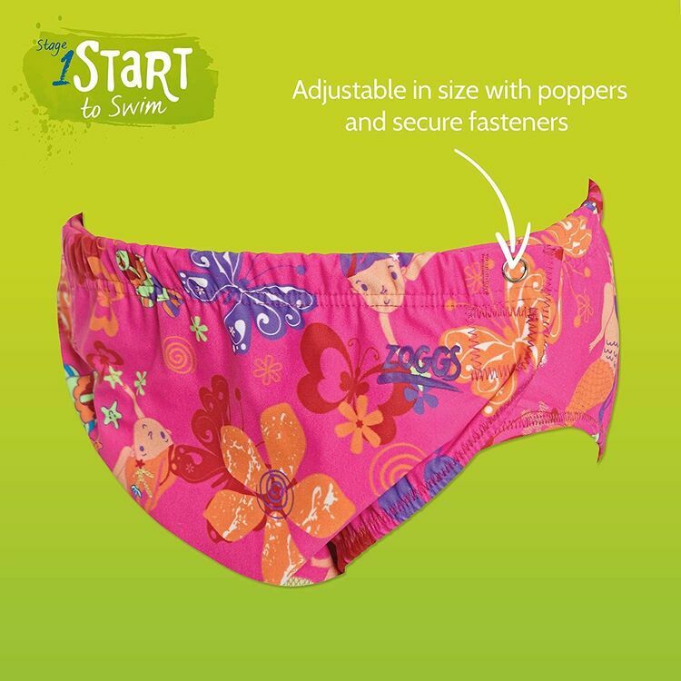 澳洲品牌 ZOGGS 《小人魚》調整型嬰兒游泳尿片褲 (3-24個月)