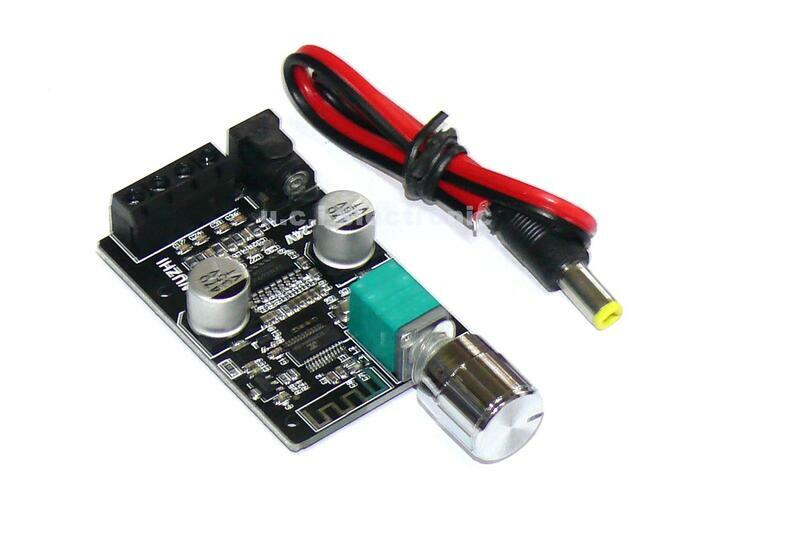 【UCI電子】(X-1) 雙聲道藍牙5.0數位功放板 DIY音箱5V12V24V 藍芽功放板 含外殼