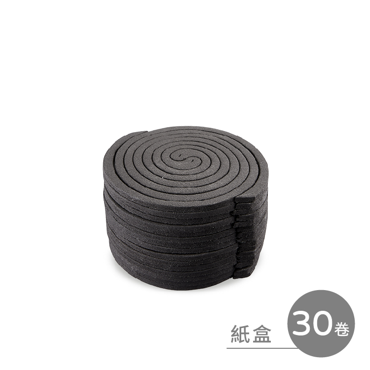 【鱷魚】淡煙蚊香30卷 (紙盒裝)