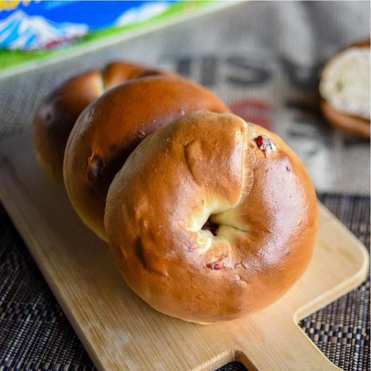 蔓越莓乳酪貝果/單入【2/18週三出爐】