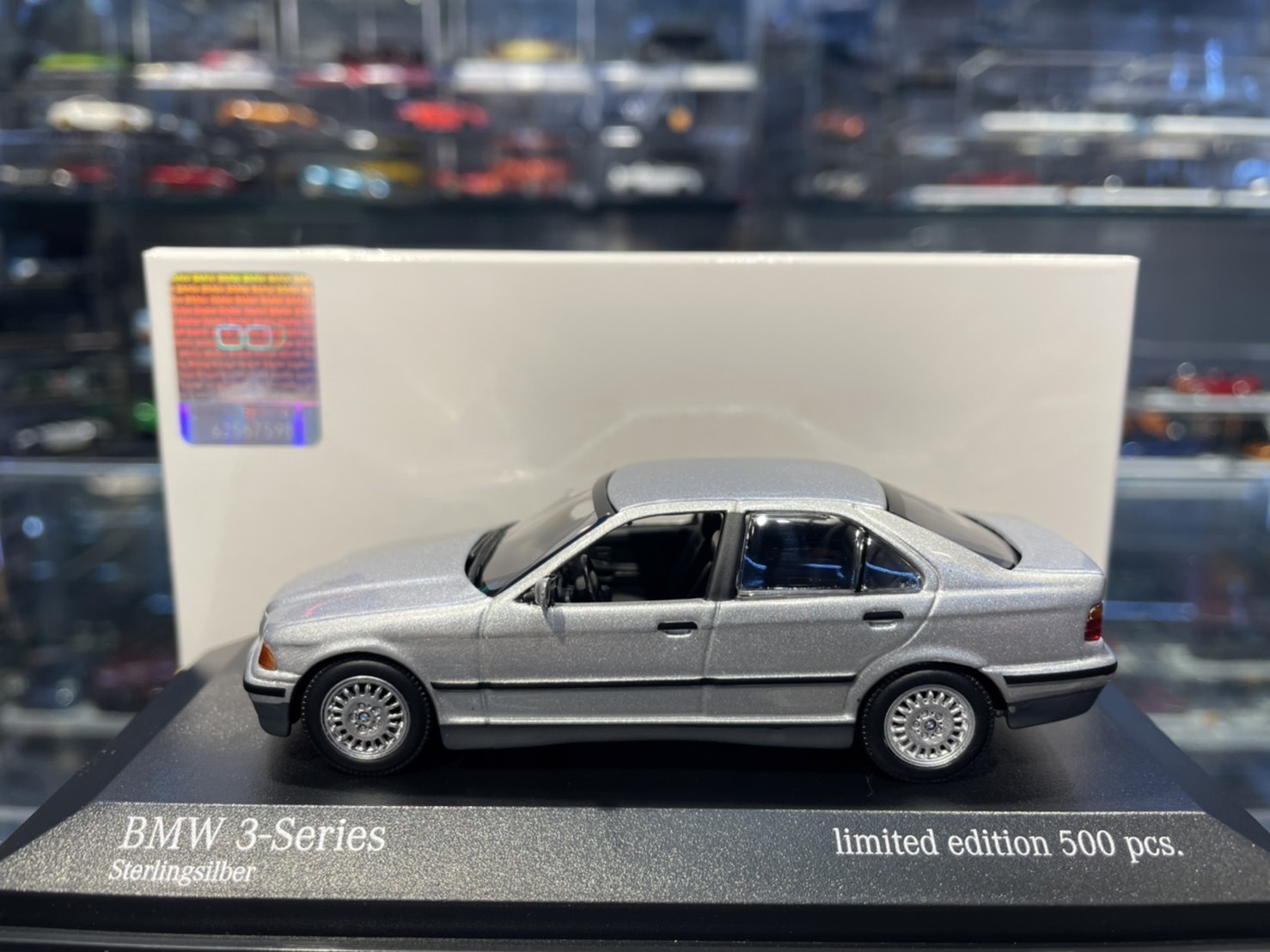 DS Automodelle Modellbauvertrieb, Minichamps 1:43 BMW M3 E36 GTR - 1993 -  BLACK 940023380