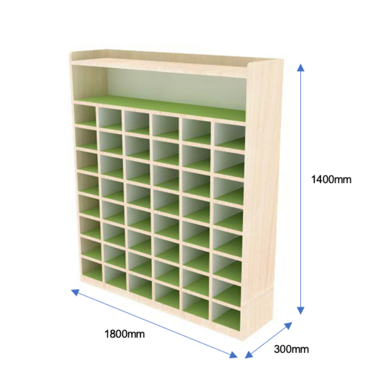 Shoe Rack with Top Storage, Deluxe