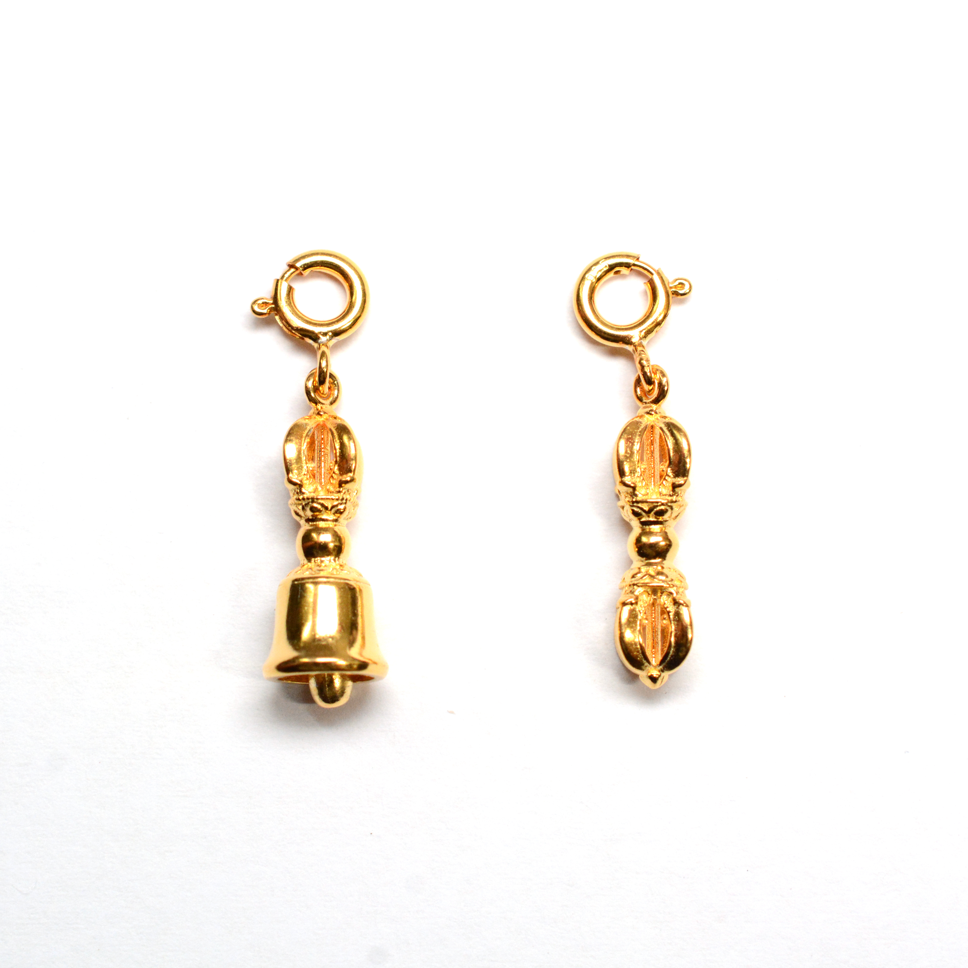 迷你純銀吊飾 (一對)