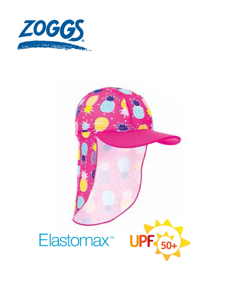 澳洲品牌 ZOGGS 《菠蘿樂園》兒童防曬帽