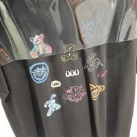 [S] ISTKUNST IK COLLECTION SHORT SLEEVE T-SHIRT, BLACK, IK2CMMT507ABK (SMW40)