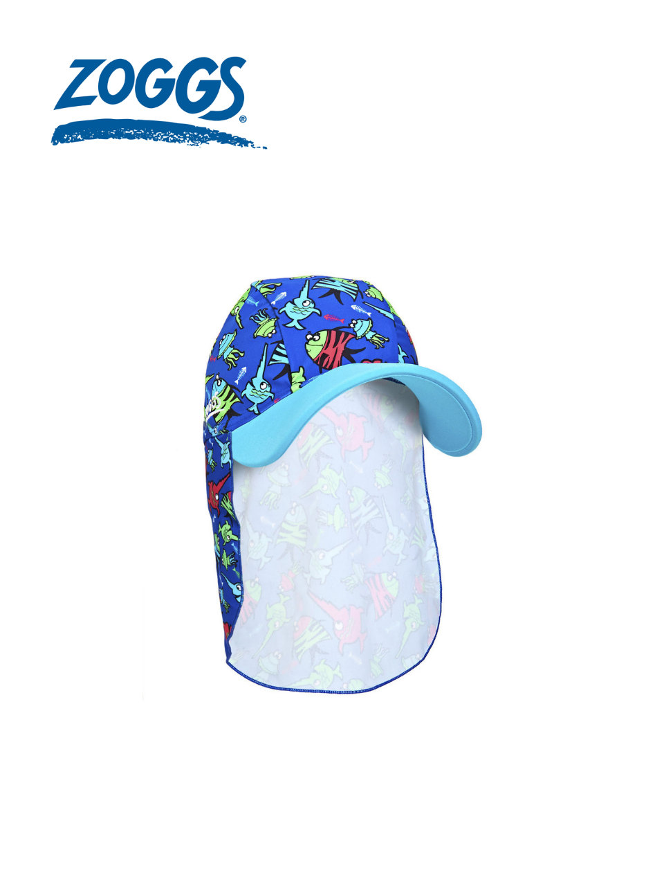 澳洲品牌 ZOGGS《聰明魚》 嬰幼兒護頸防曬帽