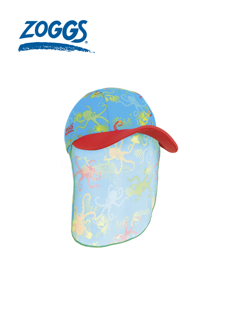澳洲品牌 ZOGGS《章魚先生》 幼童護頸防曬帽