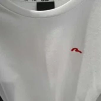 [S] EVISU CHAIN EMBROIDERY HILLS LOOSE FIT SHORT SLEEVE T-SHIRT,WHITE, EU5UTS925-WHITE [FINAL SALE] (SEV73)