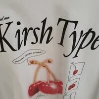 [S] KIRSH CHERRY GRAPHIC SHORT SLEEVE T-SHIRT,WHITE, FKQMCTR503M-WHITE (SMW44)