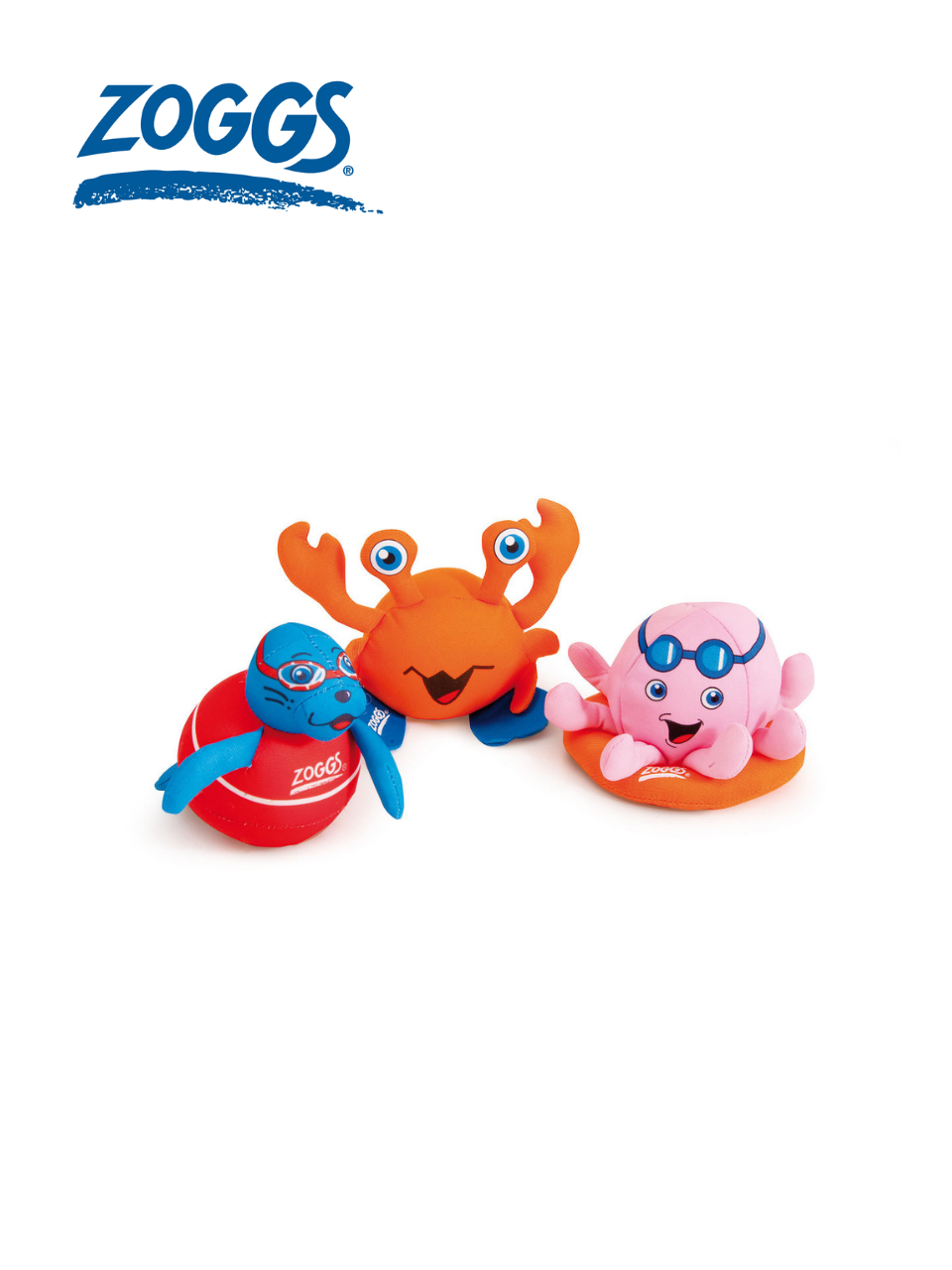 澳洲品牌 ZOGGS 嬰幼童戲水遊戲布公仔