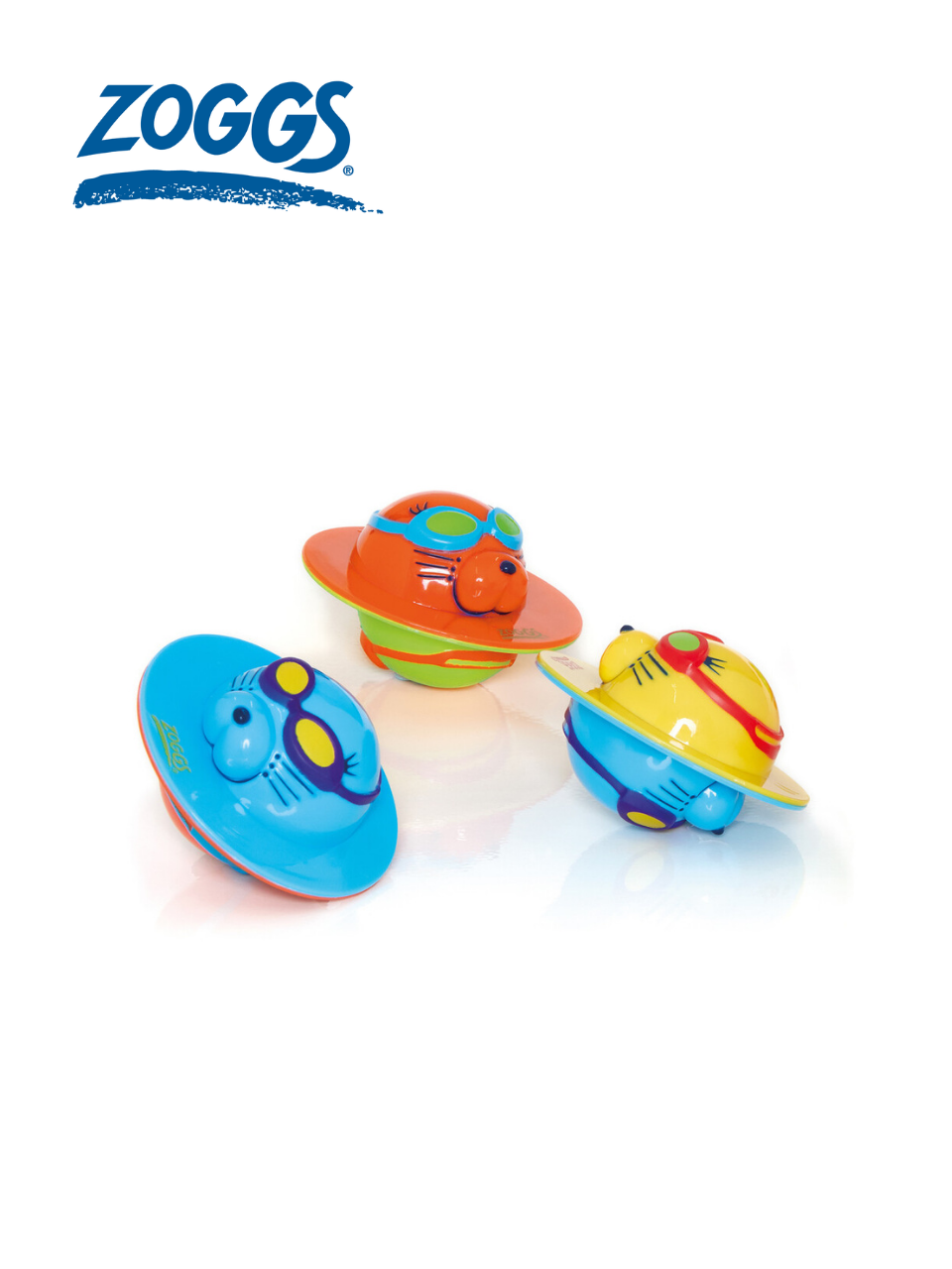 澳洲品牌 ZOGGS 換氣練習飛碟海豹3件組