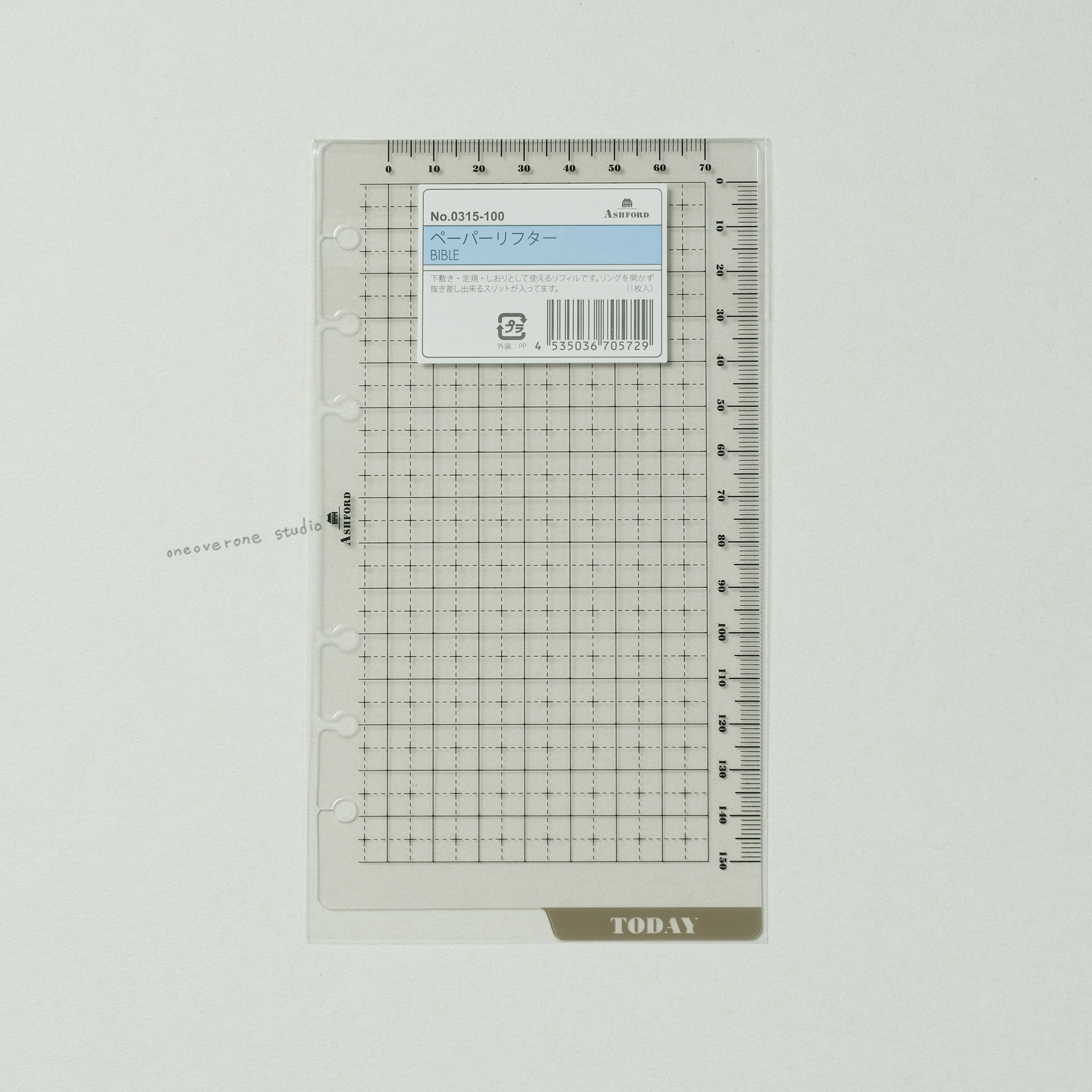 BIBLE Today 透明墊板｜ASHFORD 日本