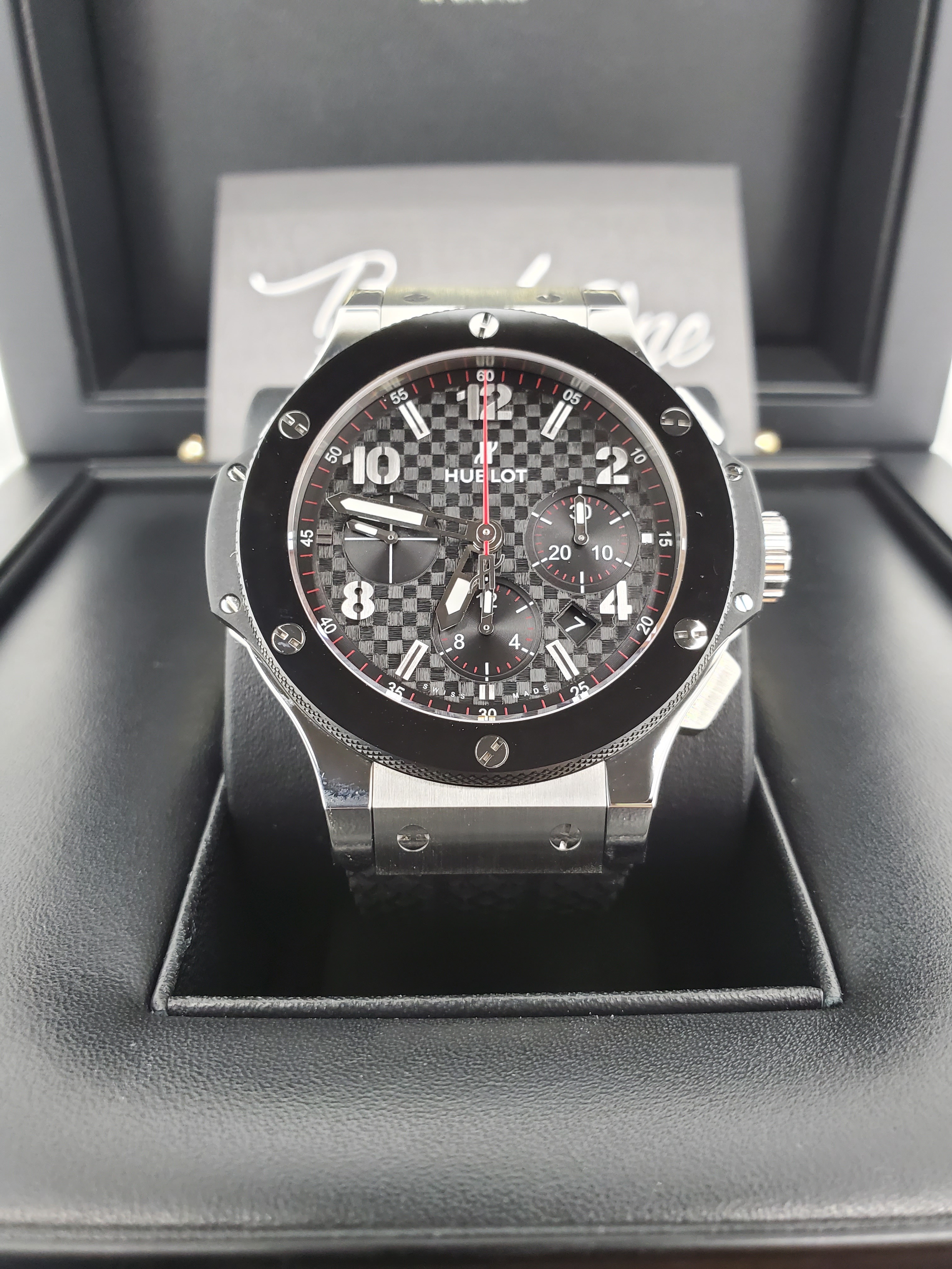 BRAND NEW HUBLOT 301.SB.131.RX BIG BANG ORIGINAL STEEL CERAMIC 44MM
