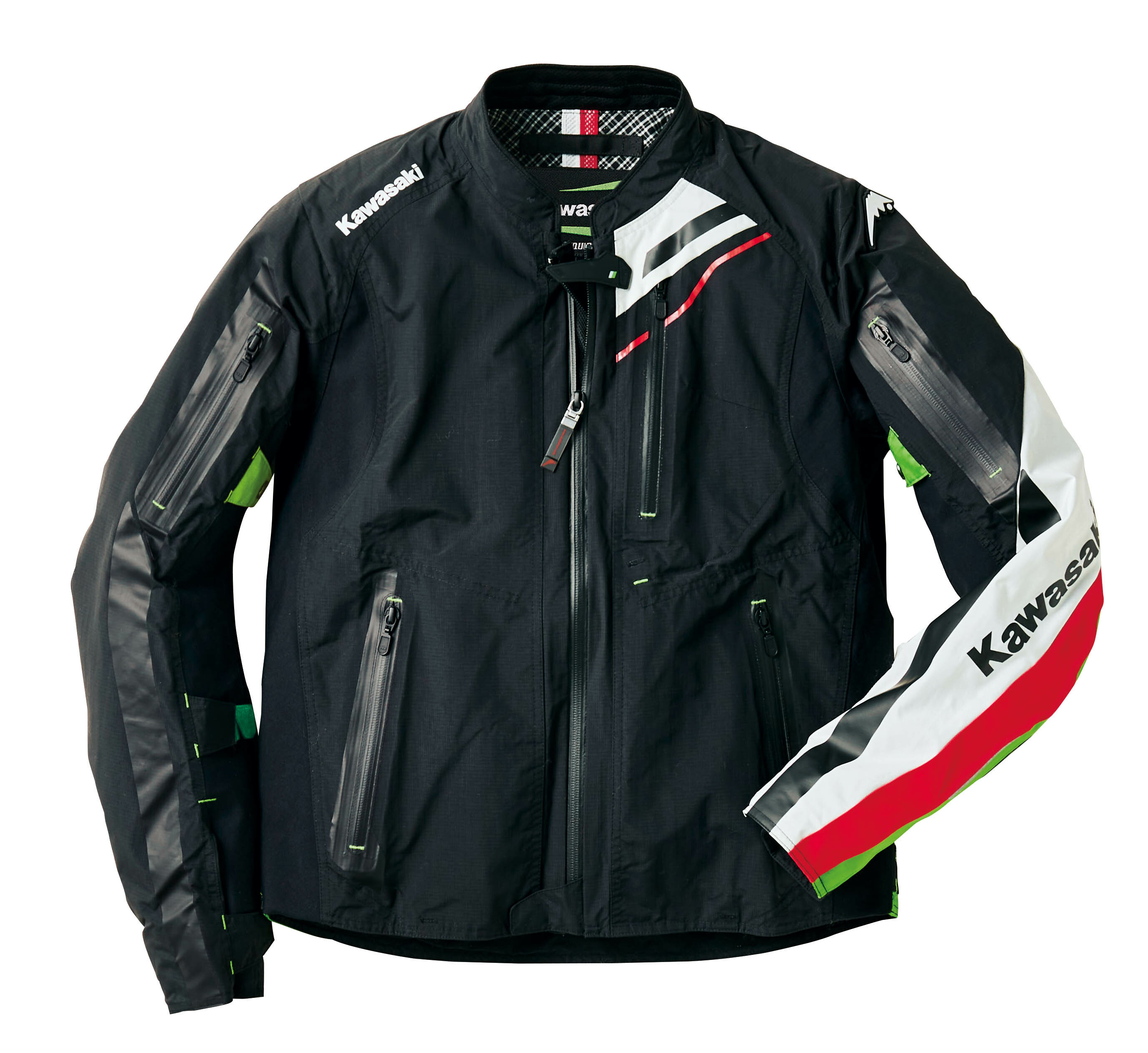 【中古】クシタニ×カワサキコラボ　メッシュジャケット KUSHITANI クシタニ ×KAWASAKI 2024年 シングル メッシュ