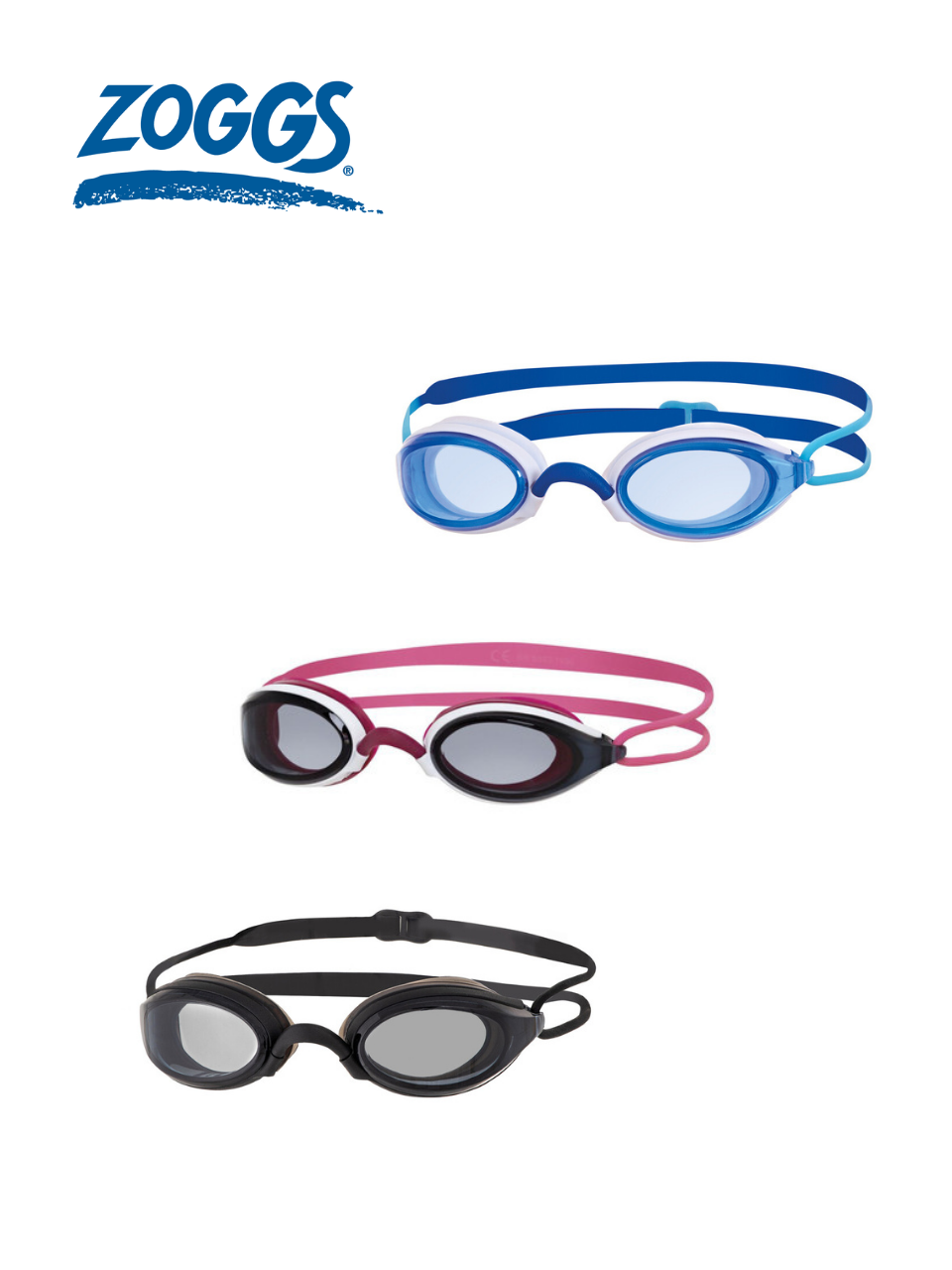 澳洲品牌 ZOGGS Air 氣墊廣角國際認可成人泳鏡