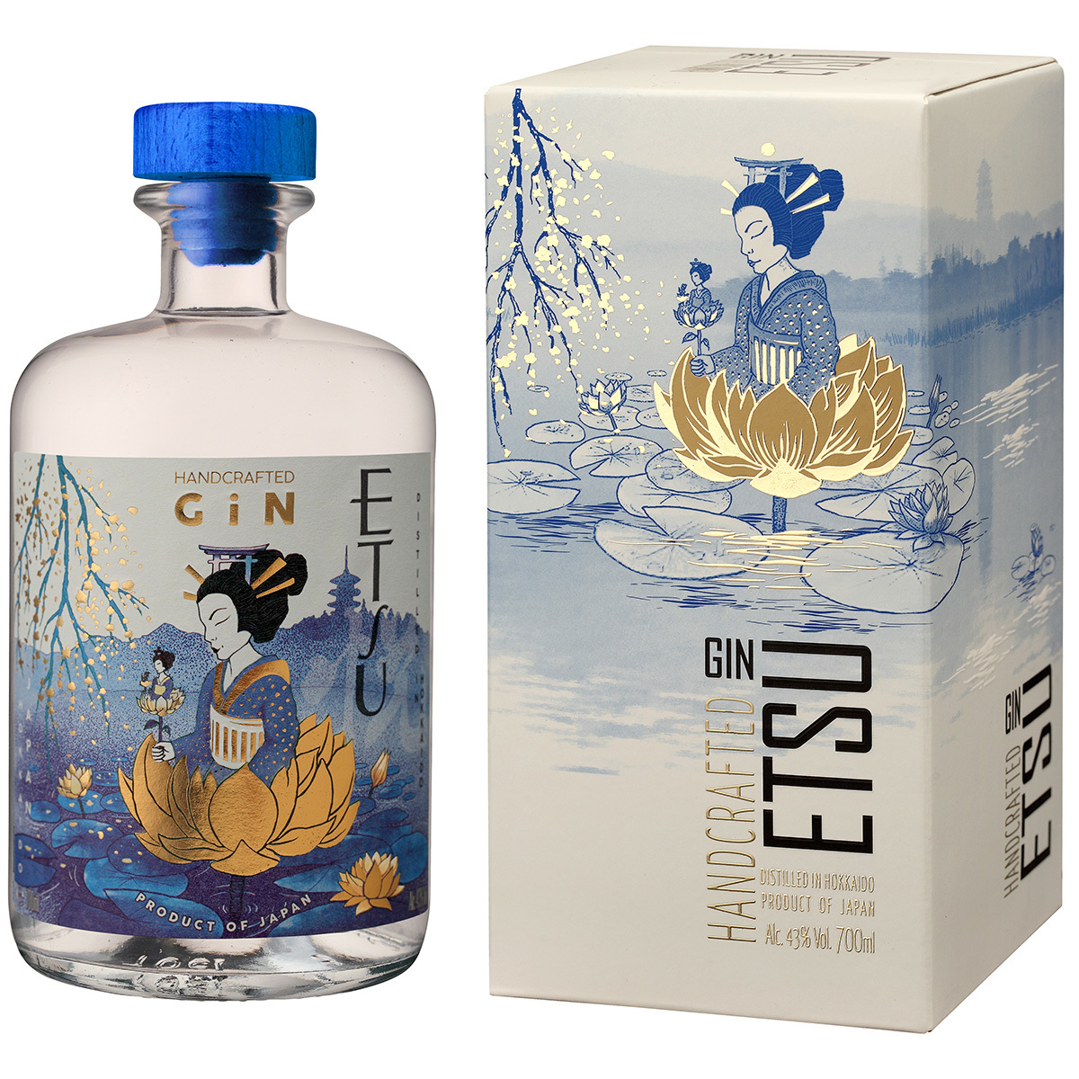 ETSU Japanese Handcrafted Gin 日本(悦)北海道手工氈酒