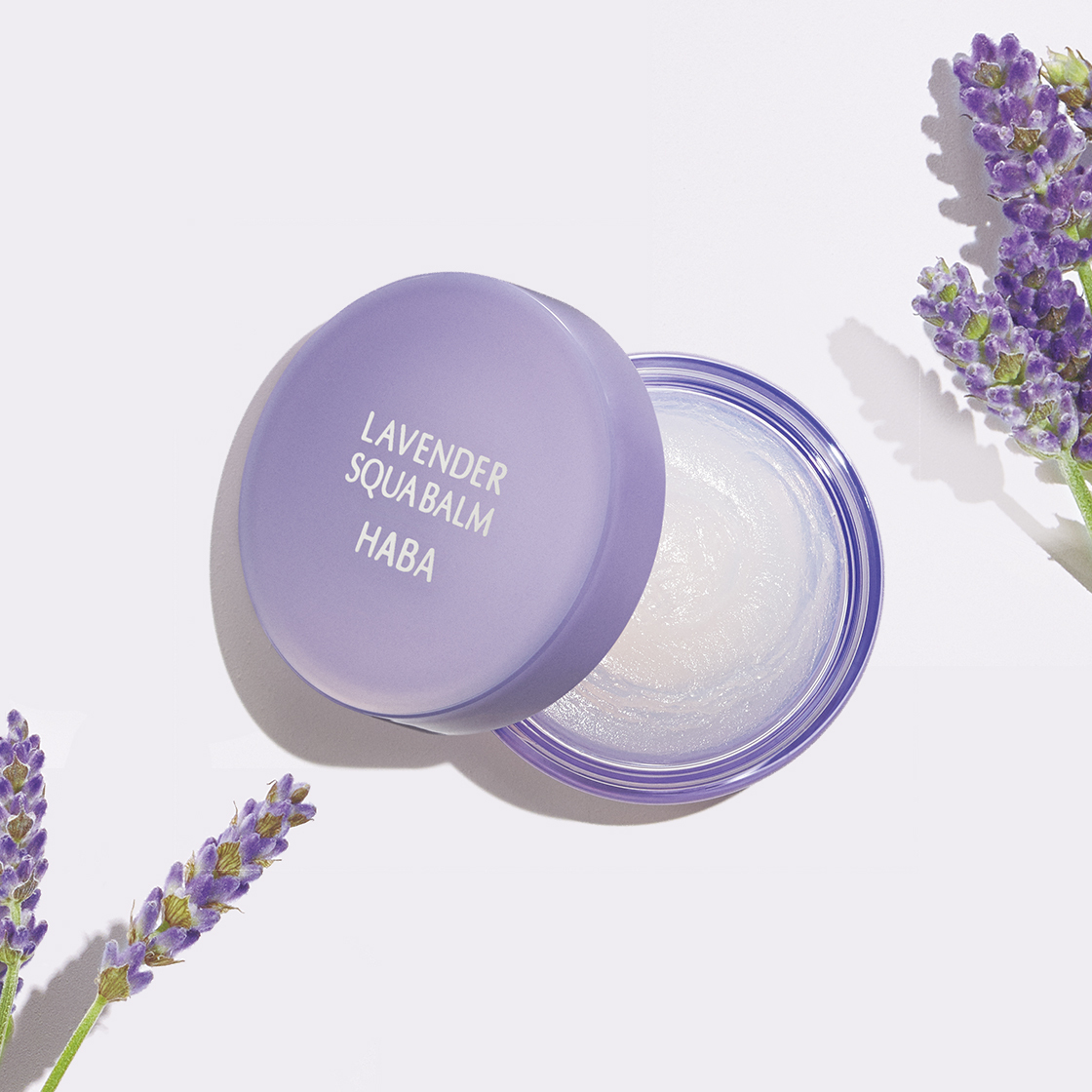 [限定] HABA Lavender Squa Balm 海の宝石 20g
