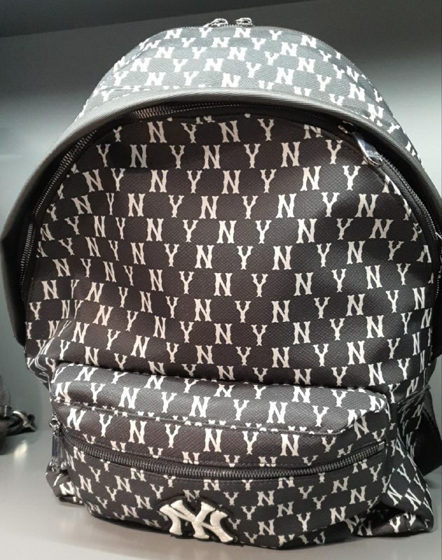 [S] MLB MONOGRAM BACK PACK NEW YORK YANKEES, BLACK, 3ABKM012N-50BKS (SMLB116)