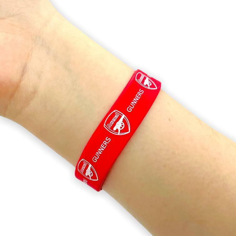 阿仙奴紅色會徽手帶