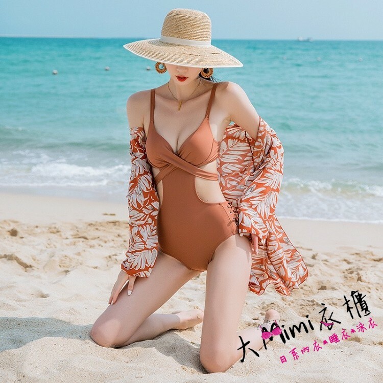 火辣辣連體泳衣