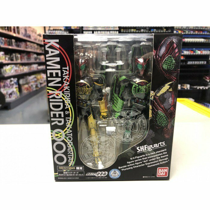 SHF 幪面超人 OOO Takakiriba Takatorata Set