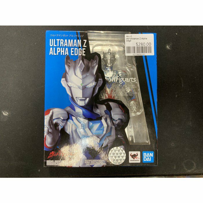 寄賣-shf Ultraman Z Alpha edge