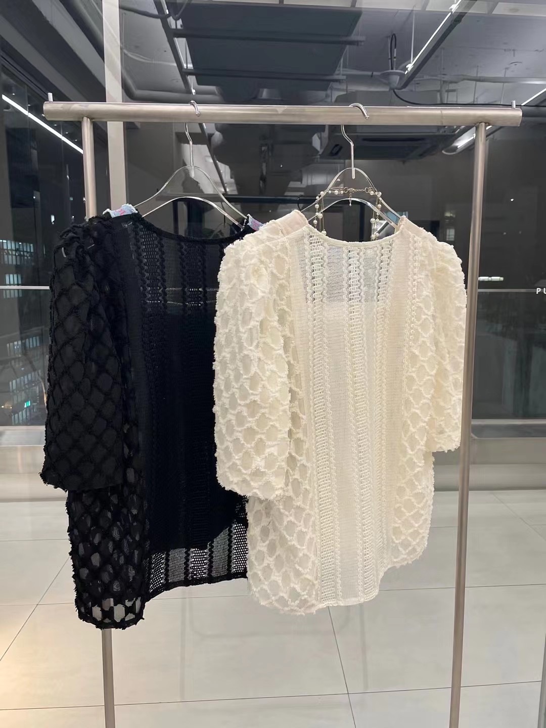 JULT2292 方領絲帶免燙上衣