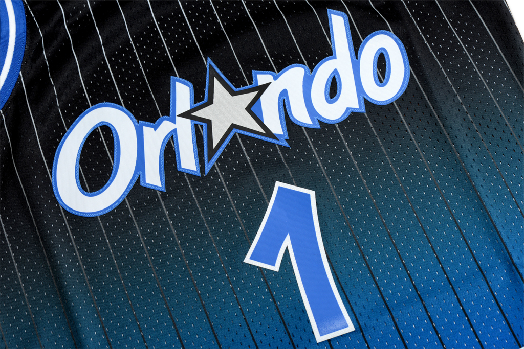 Mitchell & Ness 奧蘭多魔術隊 Anfernee Hardaway Fadeaway 復刻 Swingman 球衣