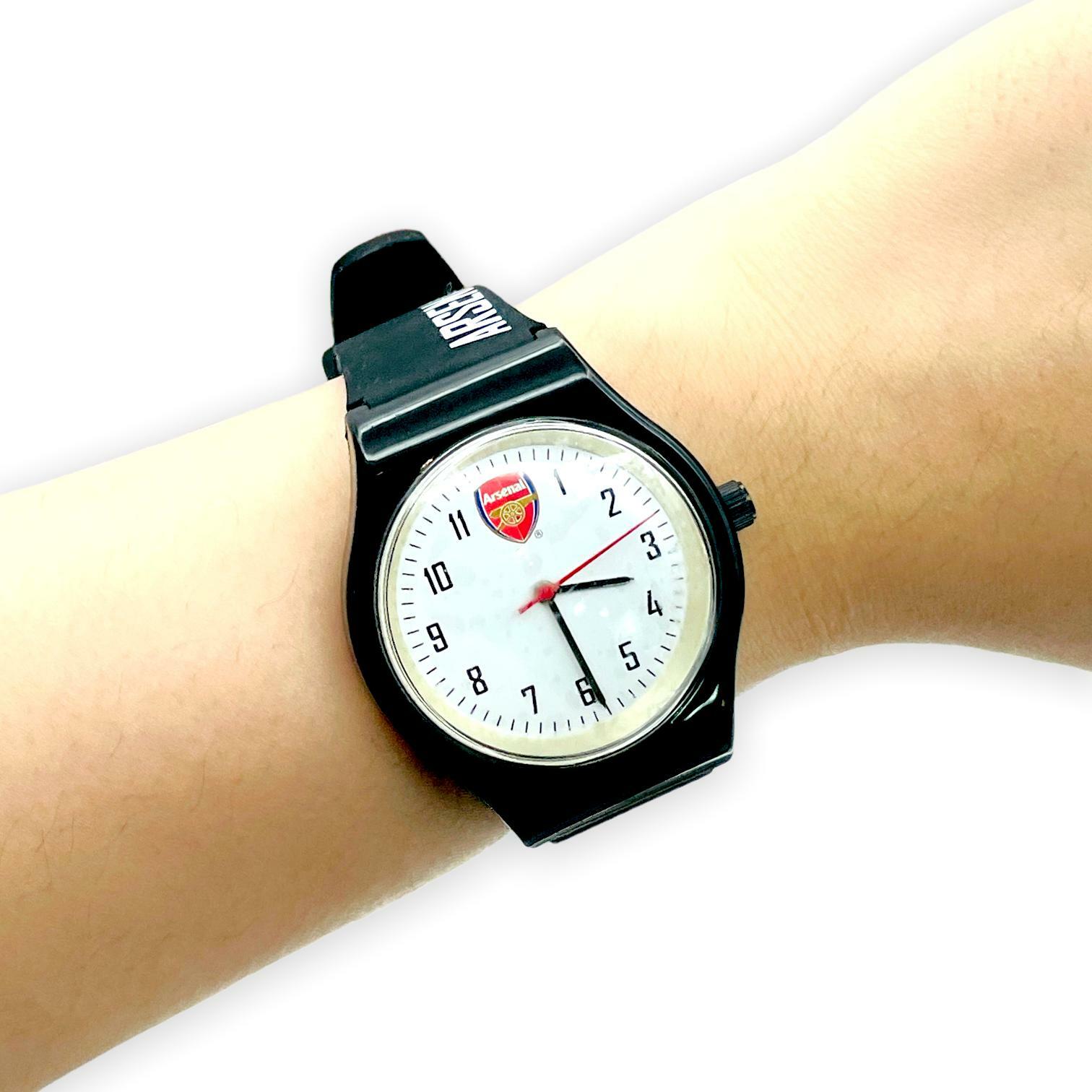 阿仙奴會徽PVC帶手錶