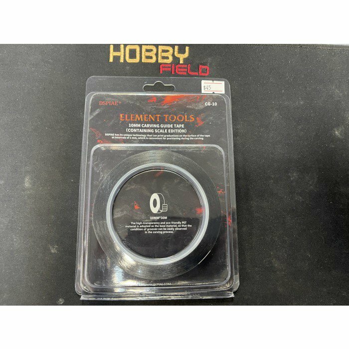 DSPIAE 迪斯派 – 10MM 硬边刻线胶带标尺版