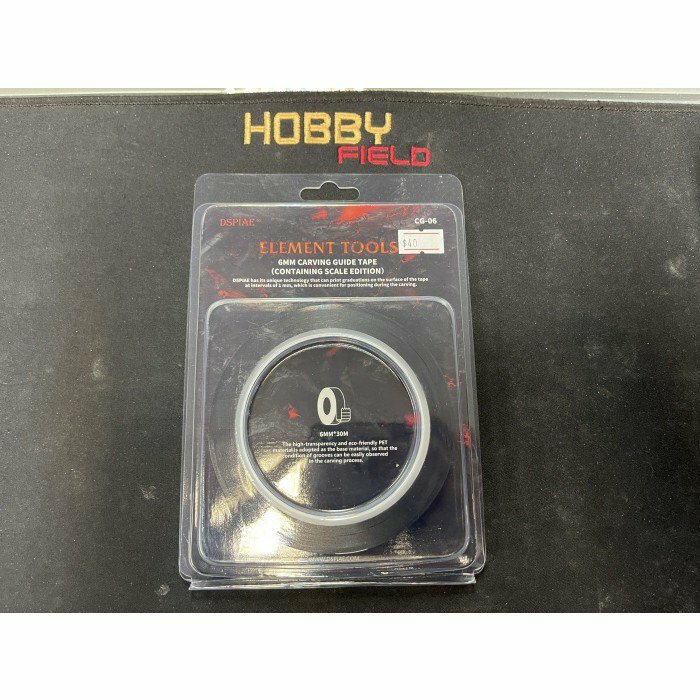 DSPIAE 迪斯派 – 6MM 硬边刻线胶带标尺版