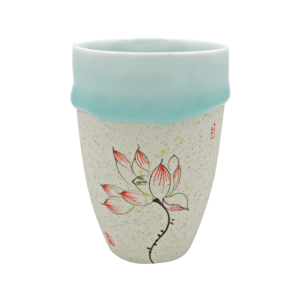 冰淇淋水杯(荷花)B