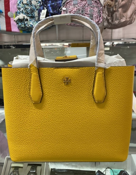 [S] TORY BURCH BLAKE SMALL TOTE,GOLDFINCH/PINK MOON, 85985-970 (STB153)