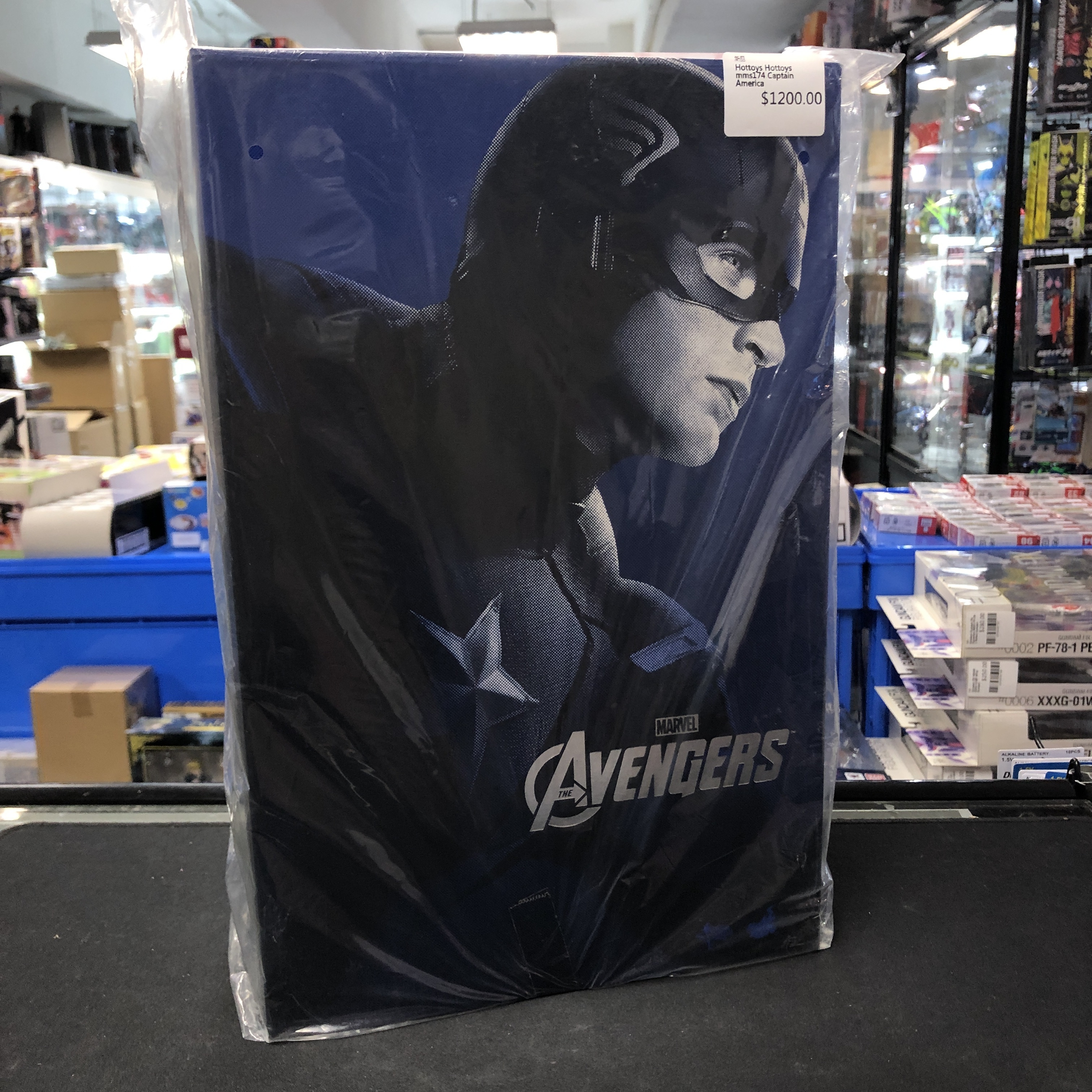 寄賣 Hottoys Hottoys mms174 Captain America