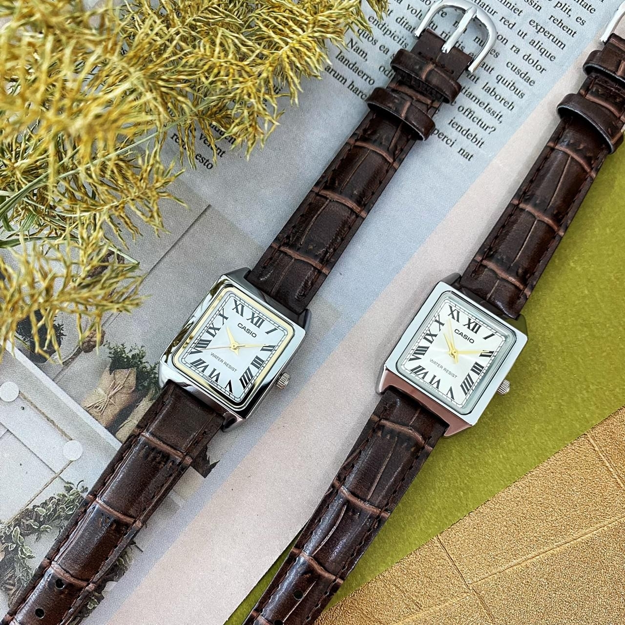 【CASIO 卡西歐】卡西歐經典小方錶 LTP-V007L-9B 現代鐘錶