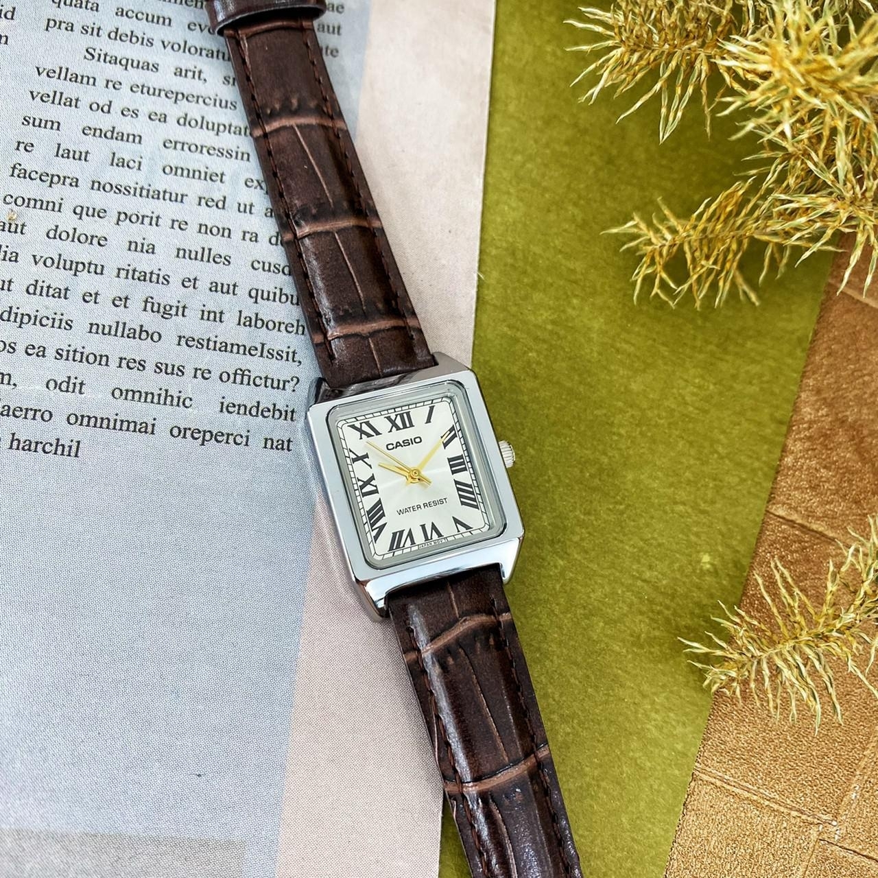 【CASIO 卡西歐】卡西歐經典小方錶 LTP-V007L-9B 現代鐘錶