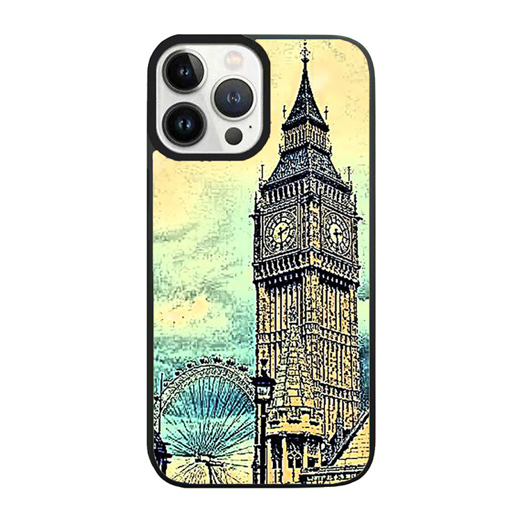 倫敦大笨鐘的素描