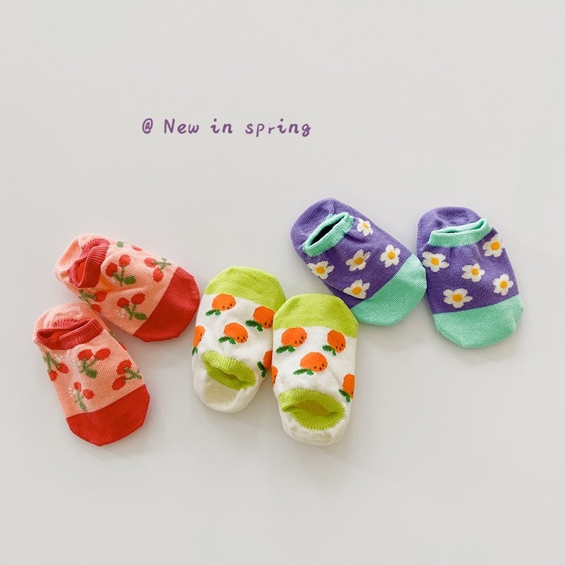 繽紛可愛短襪組